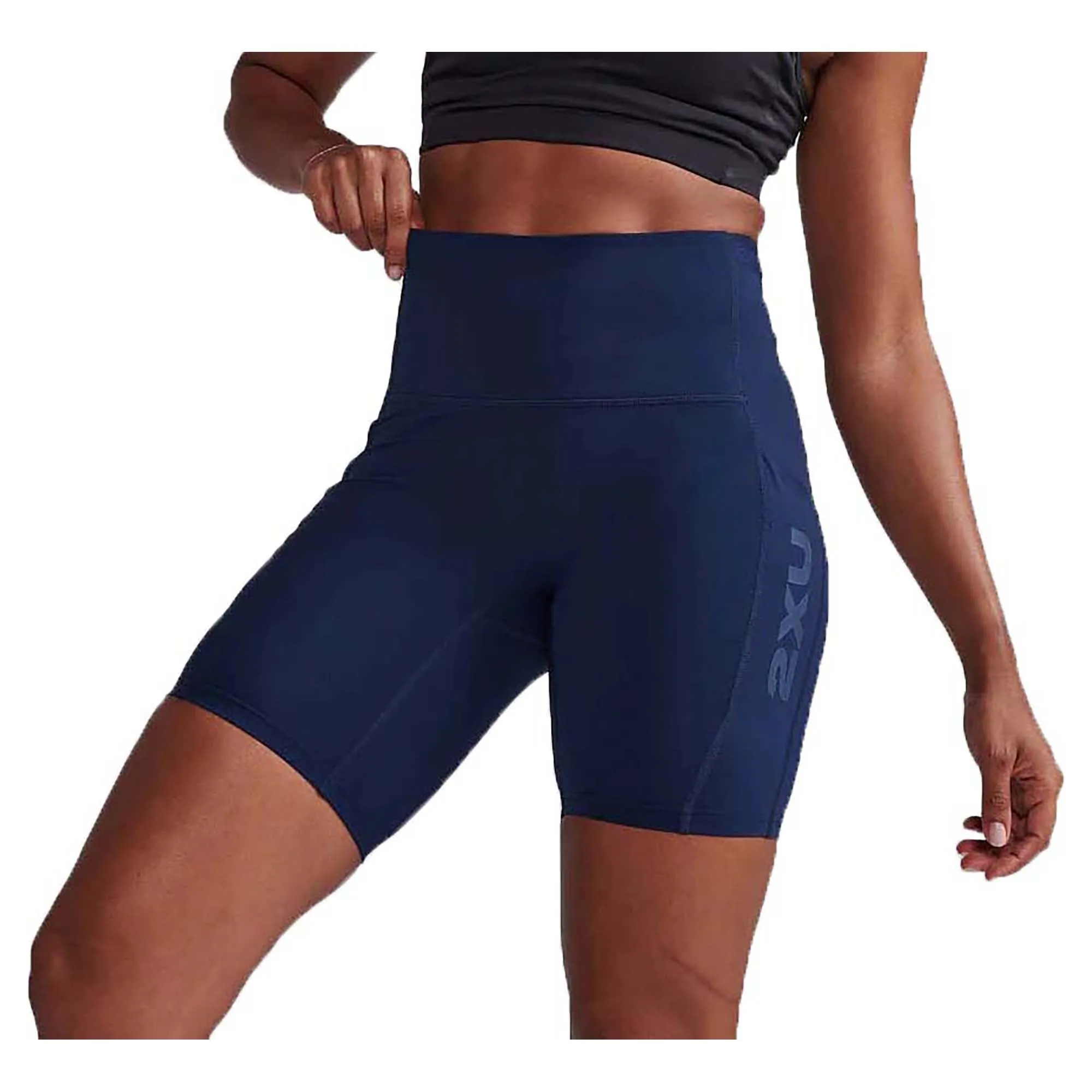 Damen Form Stash High-Waist Radlerhose
