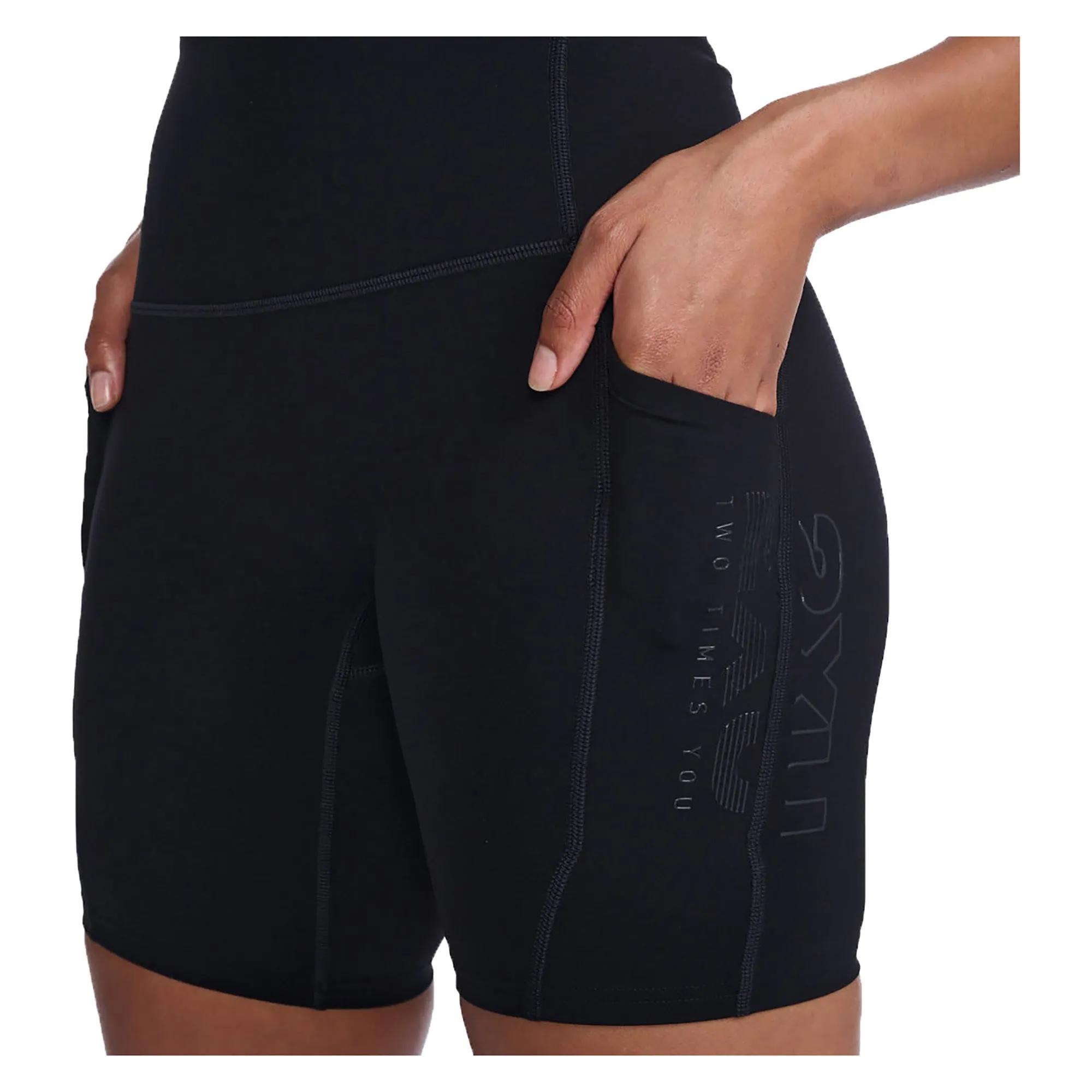 Damen Form Stash High-Waist Radlerhose