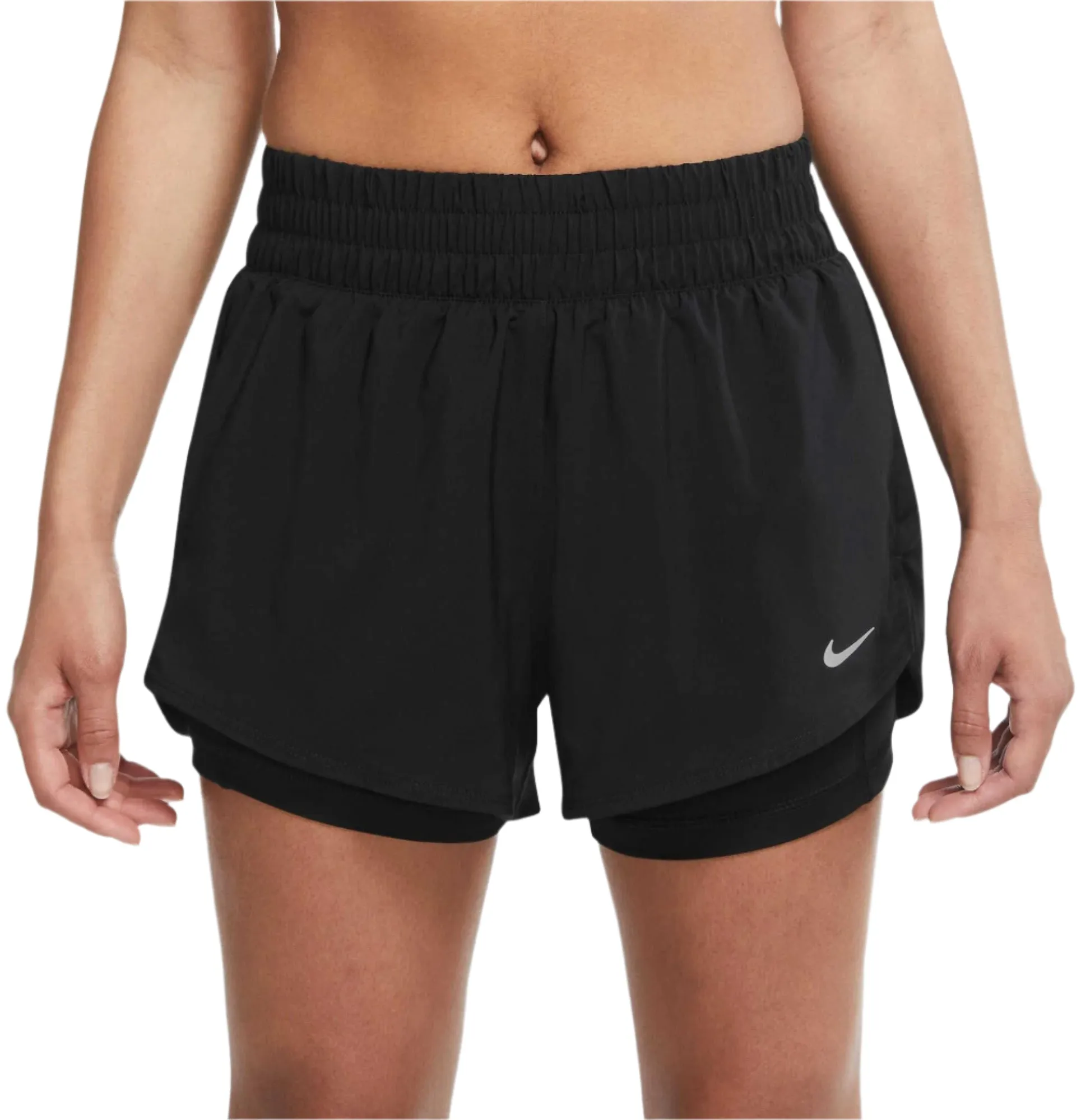 Damens One Mid-Rise 3-Zoll 2-in-1 Shorts