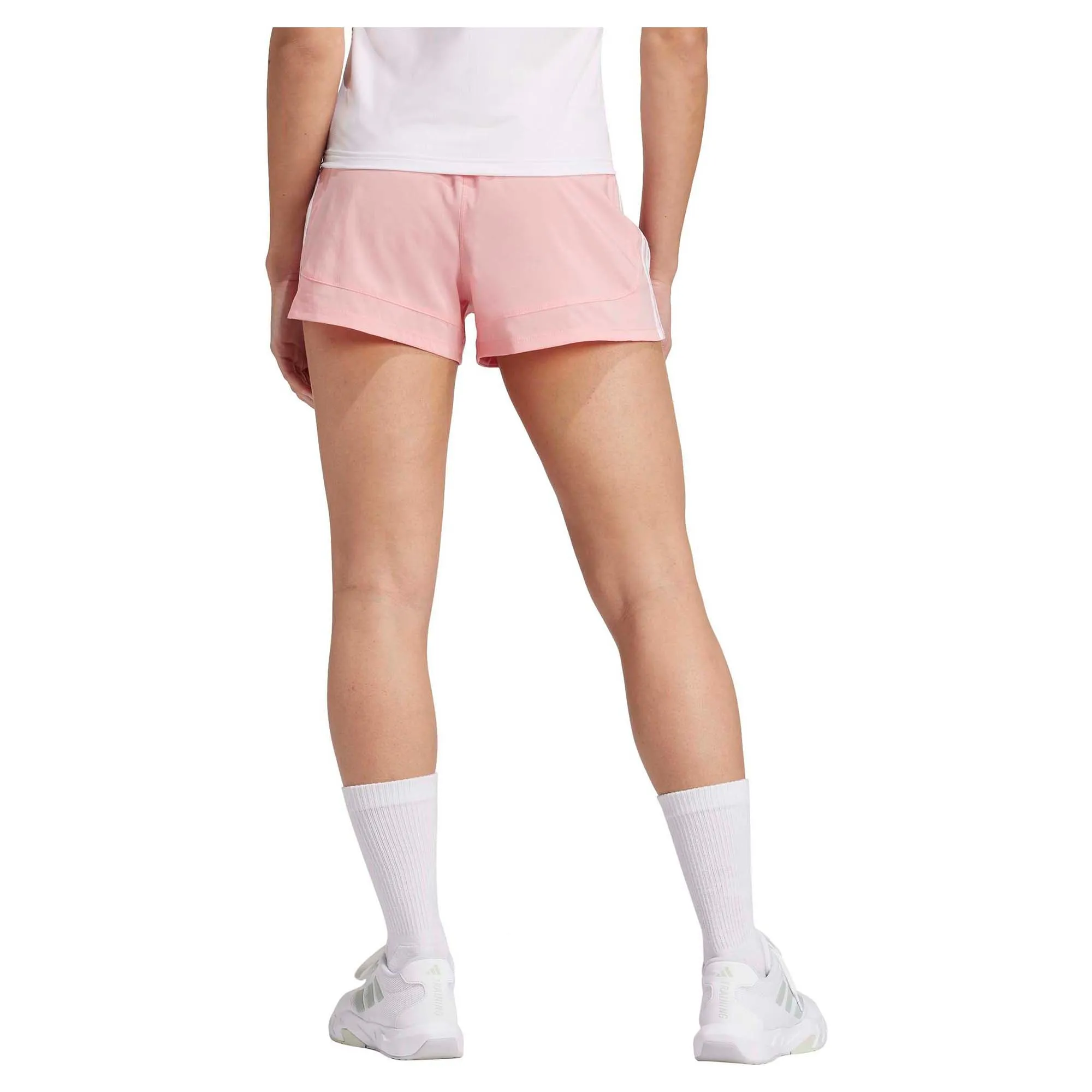 Damen Pacer Woven High Rise Trainingsshorts 5 Zoll