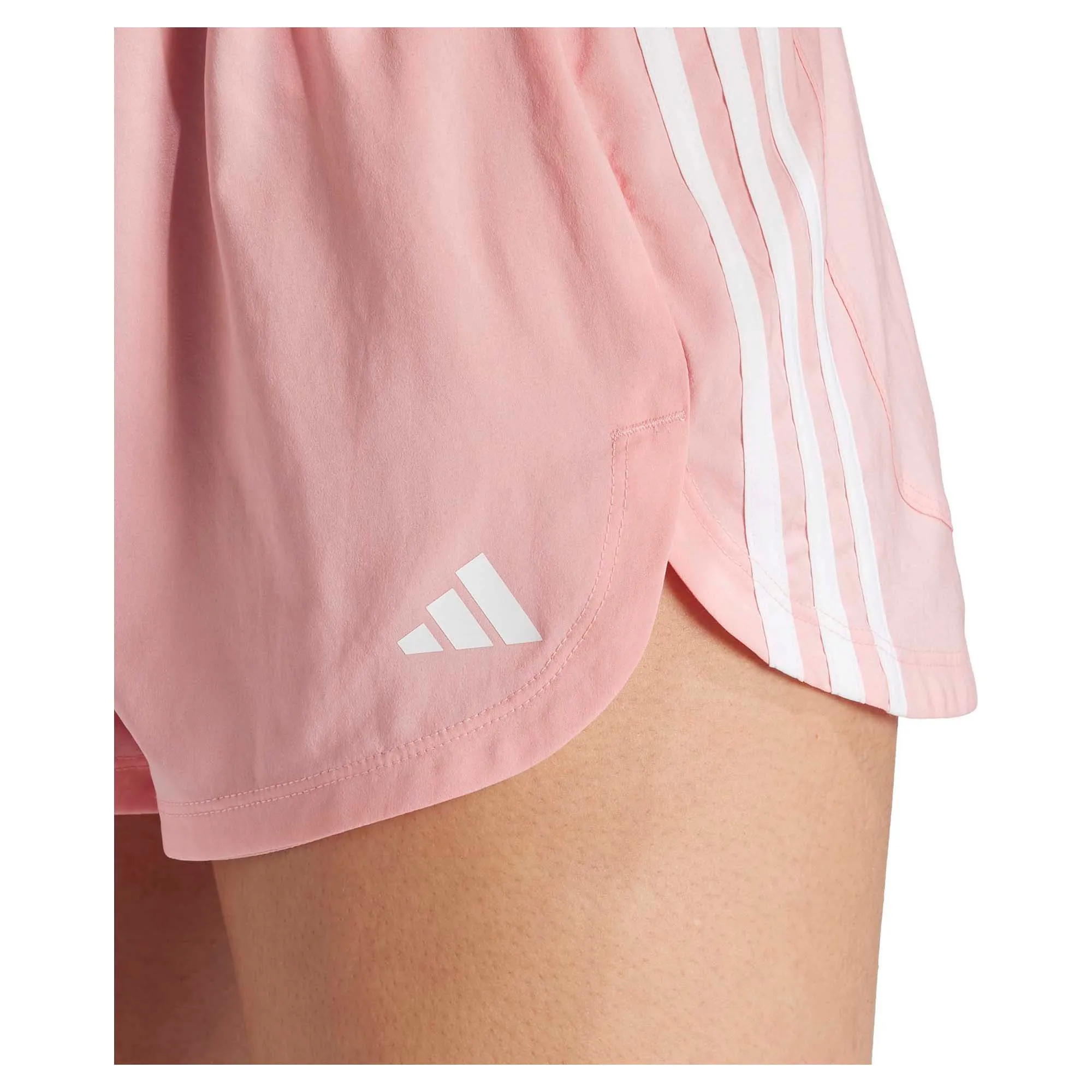 Damen Pacer Woven High Rise Trainingsshorts 5 Zoll