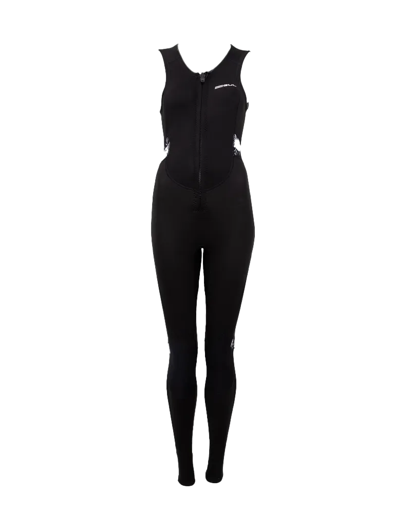 Damen Response FL 3/2mm Langarms-Neoprenanzug in Schwarz