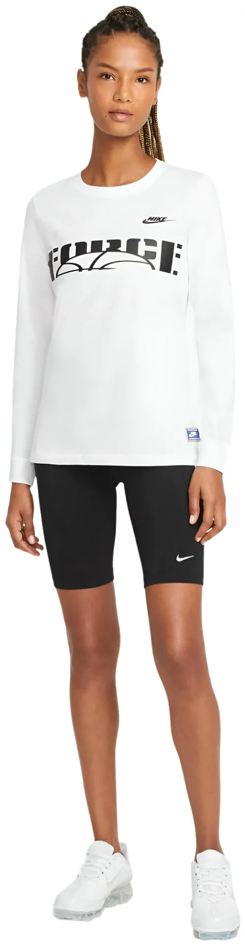 Damen-Sportbekleidung Essentials Mid-Rise Biker Shorts
