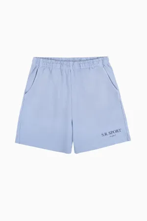 Damen Sporty & Rich Sporty & Rich Gym Shorts - Gewaschener Hortensienfarbton