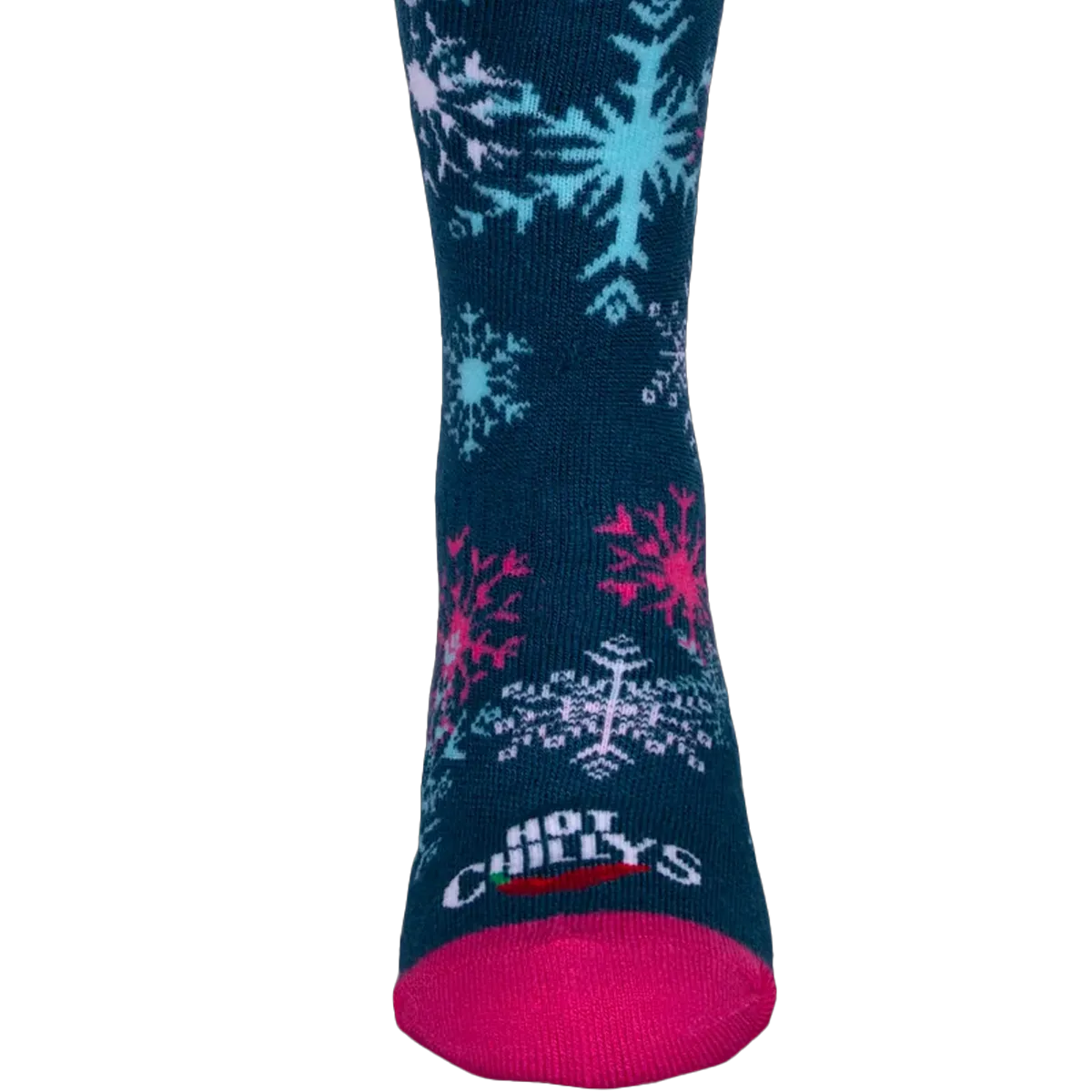 Jugendliche Schneeflocken Socke mit mittlerem Volumen